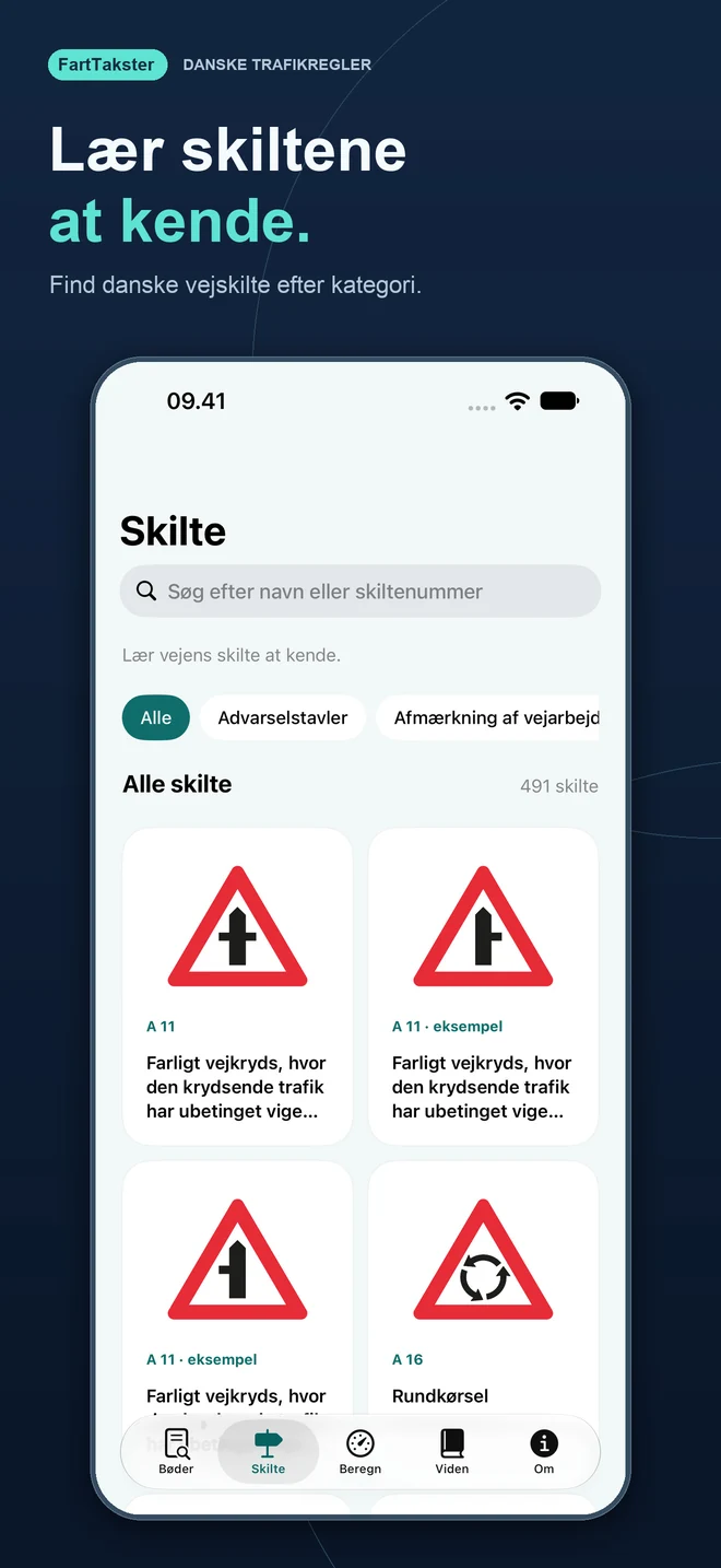 Kend skiltet